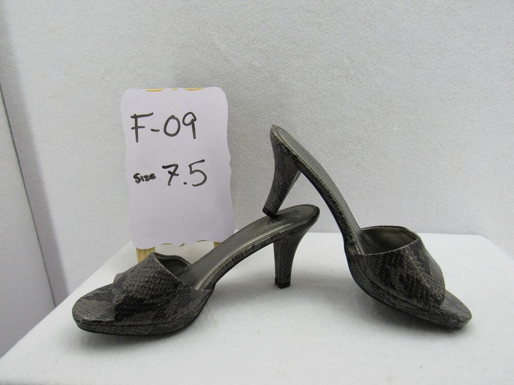 East 5th snakeskin heels size 7.5